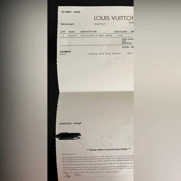Louis Vuitton Petillante Monogram Empreinte Clutch - excellent condition! - Picture 12 of 16